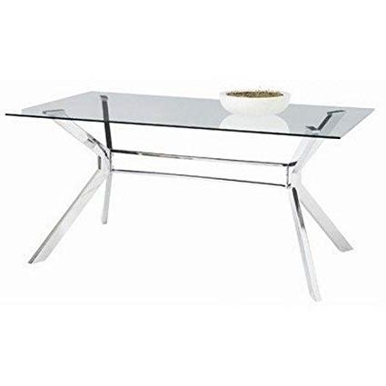 Amazon – Sunpan Modern 30320 Tista Dining Table – Tables Inside Newest Norwood Rectangle Extension Dining Tables (View 18 of 20)