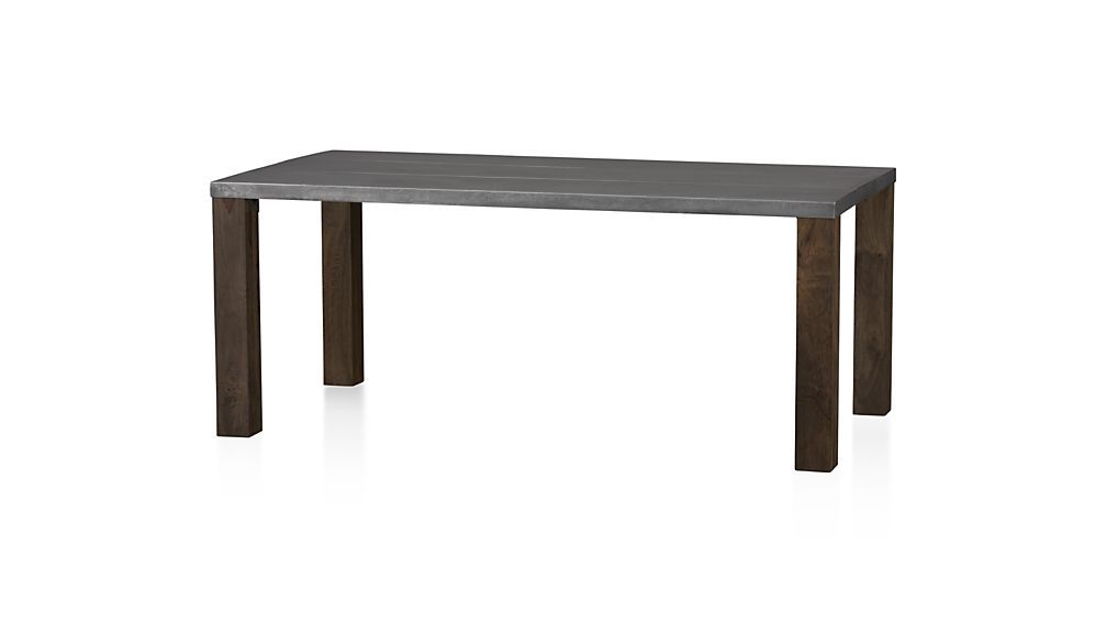 Artisanal Dining Tables With Regard To Most Popular Galvin Metal Top Dining Table (View 15 of 20)
