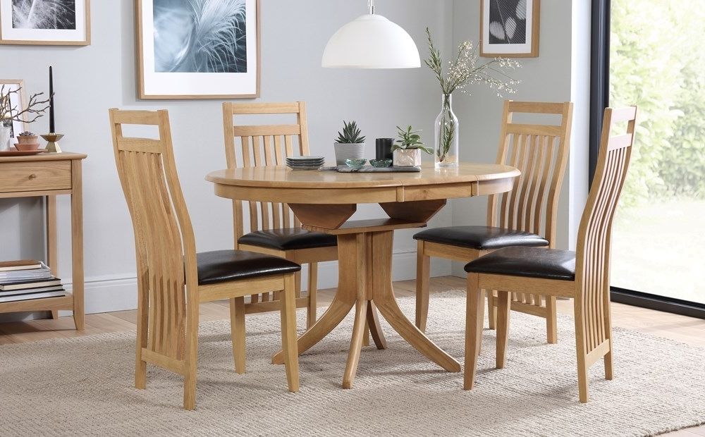 Bali Dining Tables Inside Most Recently Released Hudson Round Extending Dining Table And 6 Bali Chairs Set Only (Photo 17 of 20)