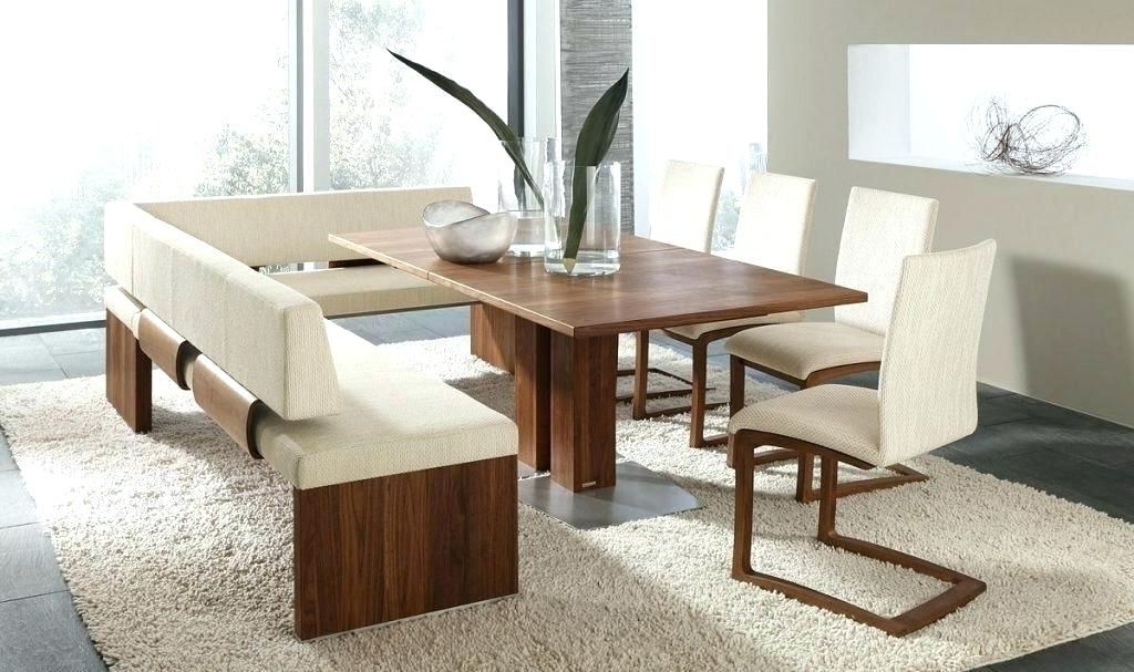 Bench With Back For Dining Tables With Regard To Trendy Dining Table Bench With Back Dining Tables With Benches Dining Table (Photo 3 of 20)