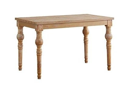 Benson Rectangle Dining Tables For Popular Amazon – O&k Furniture Rectangular Farmhouse Dining Table With (Photo 8 of 20)