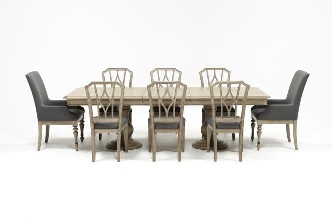 Featured Photo of 20 The Best Caira 9 Piece Extension Dining Sets with Diamond Back Chairs