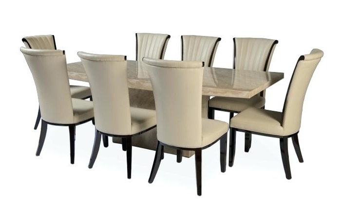 Featured Photo of 20 Inspirations Dining Tables 8 Chairs Set