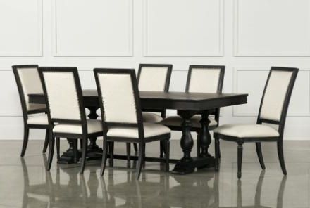 Bradford 7 Piece Dining Sets With Bardstown Side Chairs Throughout 2018 Bardstown Dining Set 7 Piece Extension Dining Set W Side Chairs (Photo 4 of 20)