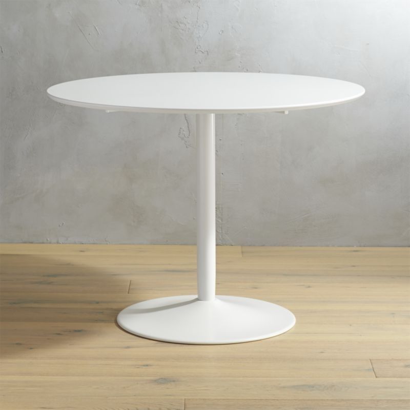 Cb2 Intended For Round White Dining Tables (View 12 of 20)