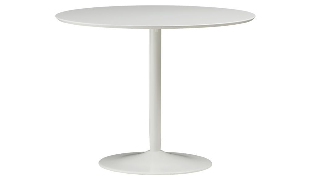 Cb2 With Regard To Round White Dining Tables (View 6 of 20)