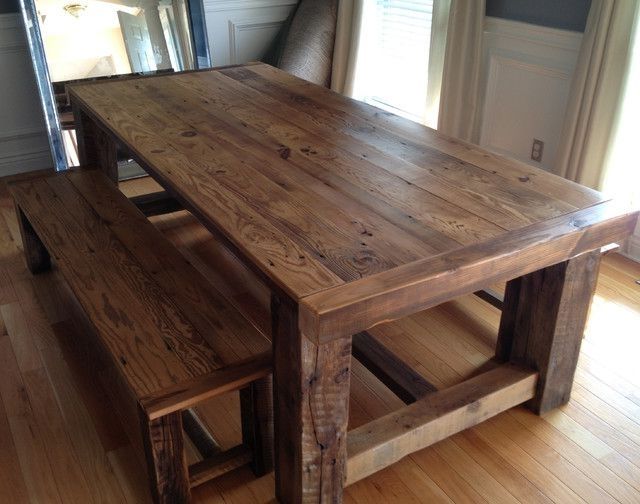 Classy Of Recycled Dining Tables Recycled Barn Wood Tables Dining Regarding Widely Used Cheap Reclaimed Wood Dining Tables (View 4 of 20)