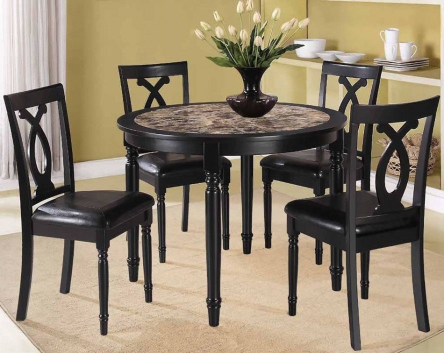Compact Dining Tables And Chairs With Popular Dining Room Small Dining Kitchen Very Small Dining Sets Dining Table (Photo 1 of 20)