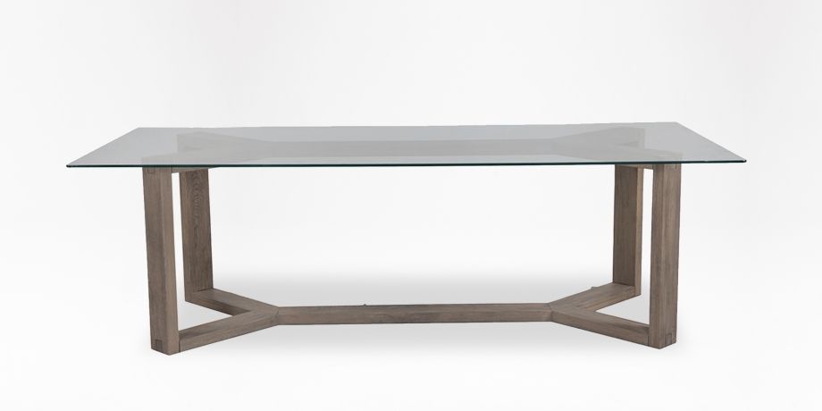 Cooper Dining Tables Intended For Recent Cooper Rectangle Dining Table 2.4m Grey (Photo 18 of 20)