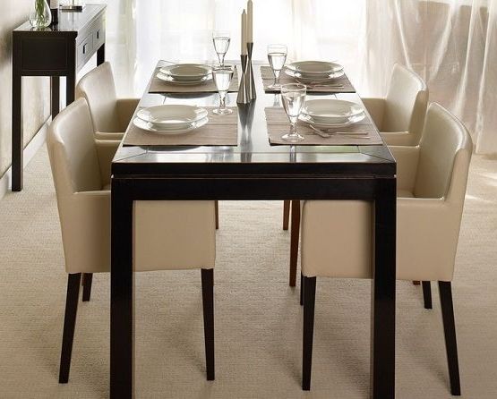 Featured Photo of Top 20 of Cream Lacquer Dining Tables