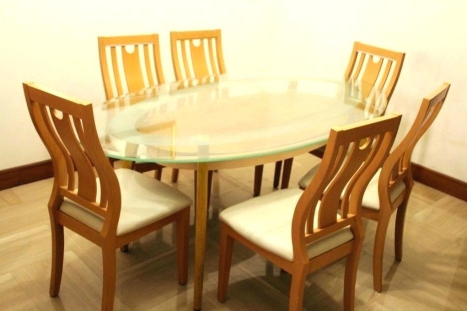 Current 6 Seat Round Dining Tables Throughout Round Dining Table For 6 – Pizzaitaliana (Photo 10 of 20)