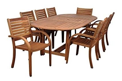 Featured Photo of 20 The Best Craftsman 9 Piece Extension Dining Sets