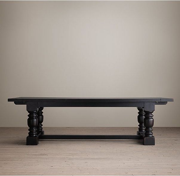 Current Chapleau Extension Dining Tables Pertaining To 1930s French Farmhouse Rectangular Extension Dining Table (View 1 of 20)