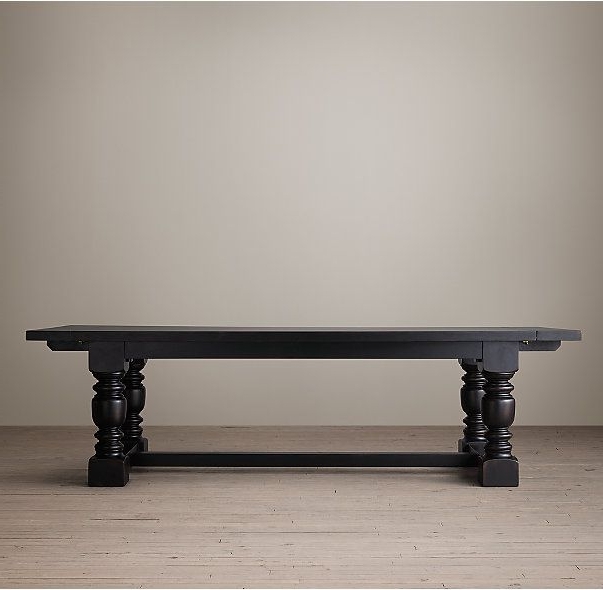 Current Chapleau Extension Dining Tables Pertaining To 1930s French Farmhouse Rectangular Extension Dining Table (Photo 1 of 20)