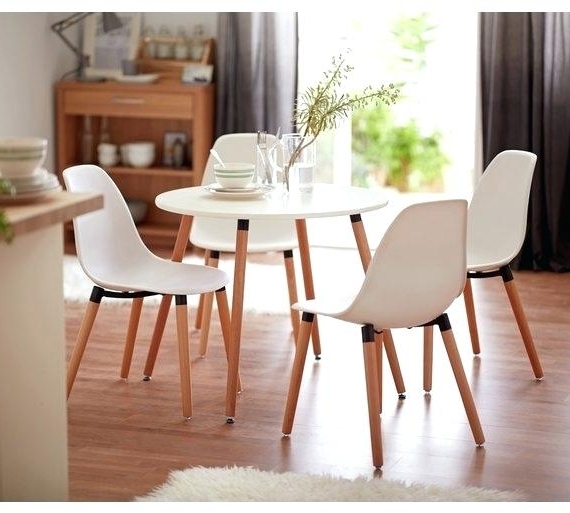 Featured Photo of 20 Inspirations Circular Dining Tables for 4