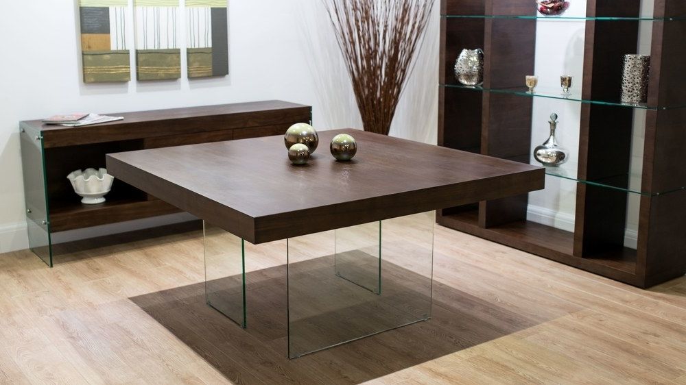 Current Dark Wood Square Dining Tables Intended For Dark Wood Square Dining Table (View 1 of 20)
