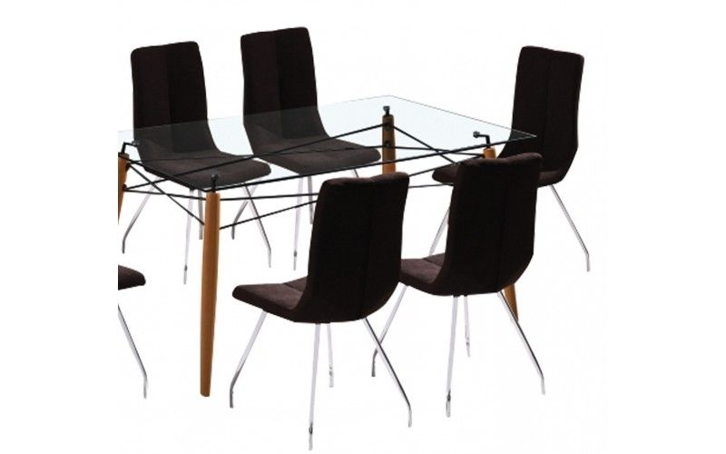 Damro Throughout Most Recently Released Logan 7 Piece Dining Sets (Photo 14 of 20)