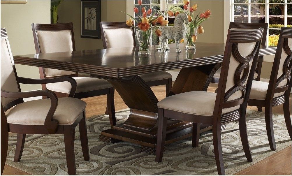 Dark Dining Room Tables Within Most Current Best Dark Wood Dining Room Set Wonderful With Photo Of Dark Wood (Photo 6 of 20)