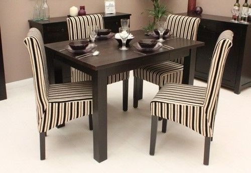 Dark Wood Small Dining Table 4 Seater Wooden Furniture Red Regarding Best And Newest Small Dark Wood Dining Tables (Photo 16 of 20)
