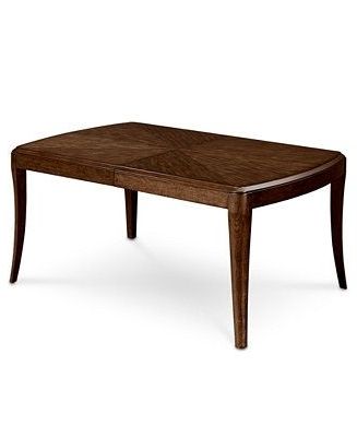 Delfina Dining Tables For Fashionable Closeout! Delfina Expandable Leg Dining Table, Created For Macy's (View 2 of 20)