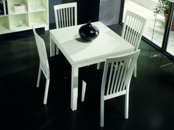 Dining Room Chairs Pertaining To Recent White Square Extending Dining Tables (Photo 1 of 20)