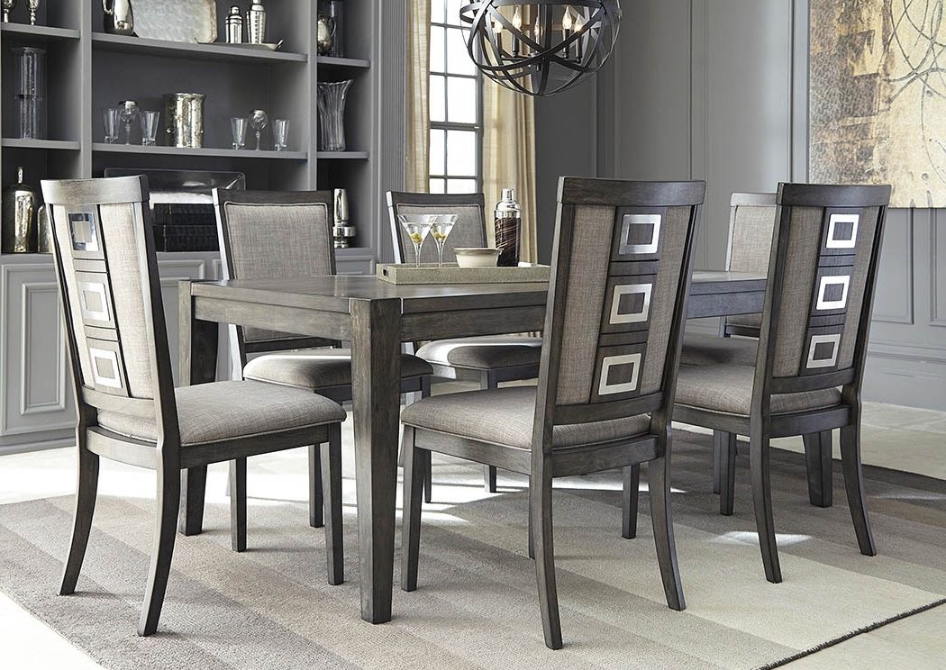 Dining Room Tables With Regard To Widely Used All Star Furniture Chadoni Gray Rectangular Dining Room Extension (View 5 of 20)