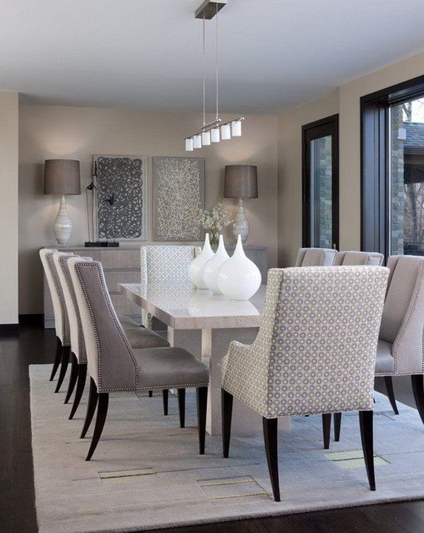 Dining Room With 2017 Contemporary Dining Furniture (Photo 1 of 20)