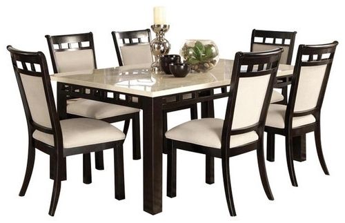 Dining Table Sets Throughout 2017 Marble Top Dining Table Set, Italian Dining Table – Furniture Pride (View 12 of 20)