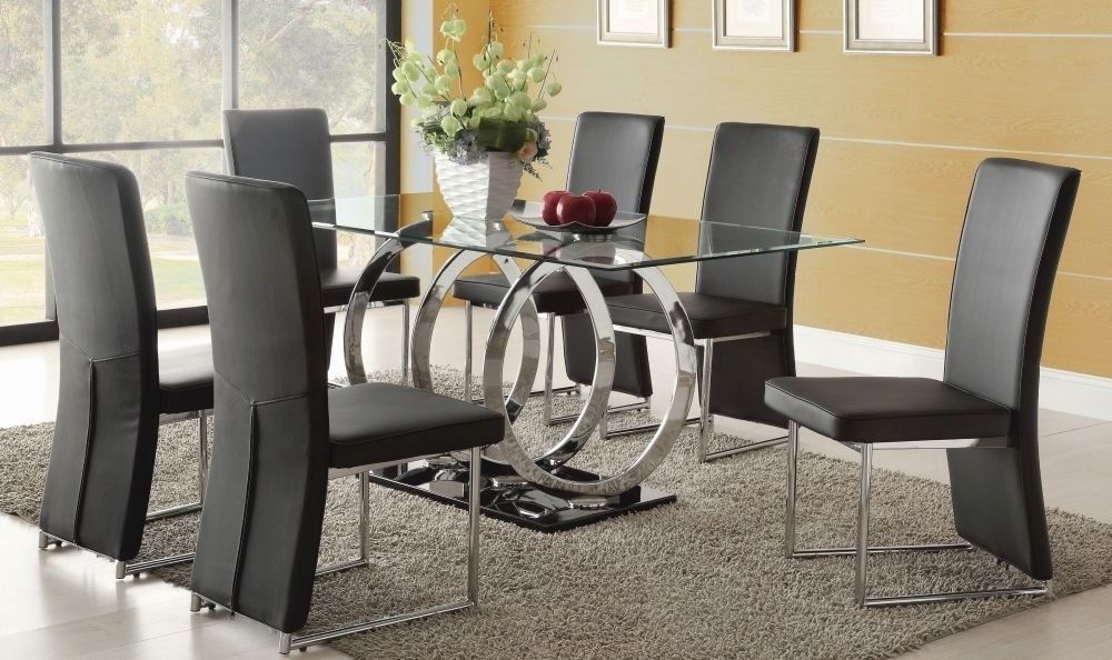 Featured Photo of 20 Best Collection of Cheap Glass Dining Tables and 6 Chairs