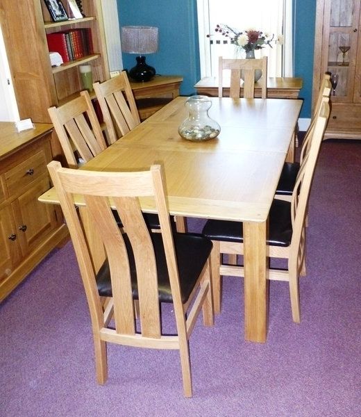 Dining Tables And Chairs, Leyland, Preston, Lancashire. Oak Tables Intended For Most Current Brittany Dining Tables (Photo 10 of 20)