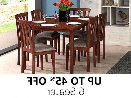 Dining Tables Sets With Regard To Preferred Dining Table: Buy Dining Table Online At Best Prices In India (View 9 of 20)