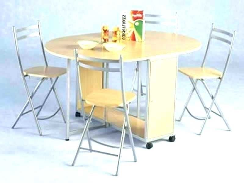Dining Tables With Fold Away Chairs Regarding Fashionable Fold Up Dining Table And Chairs Folding Dining Room Table Chairs (Photo 14 of 20)