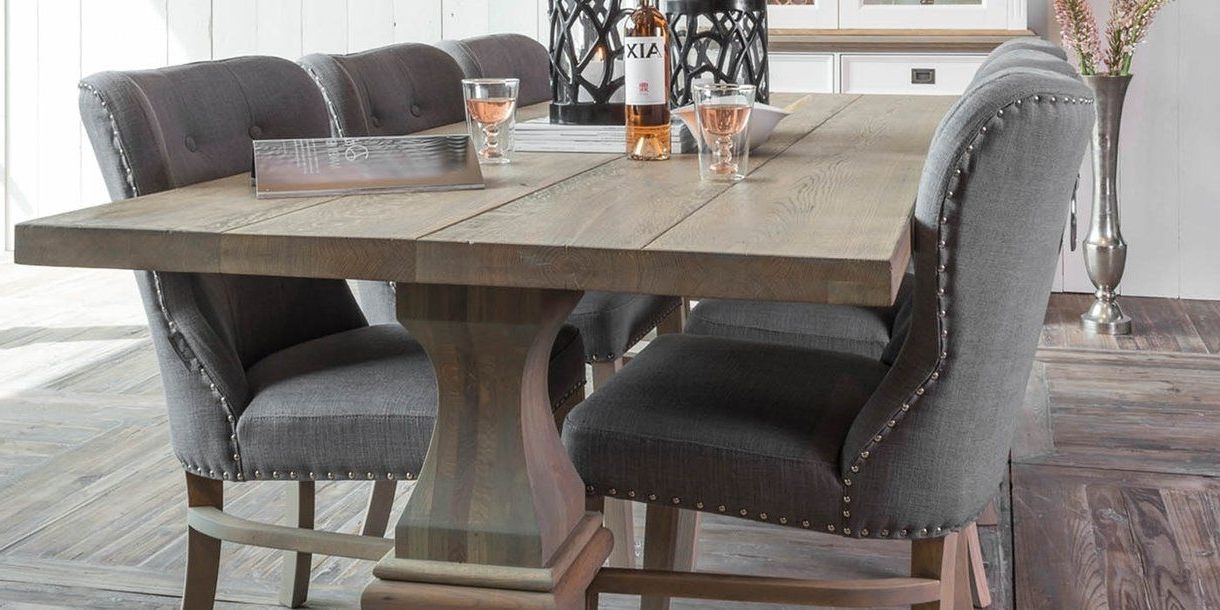 Featured Photo of The 20 Best Collection of Dining Tables Grey Chairs
