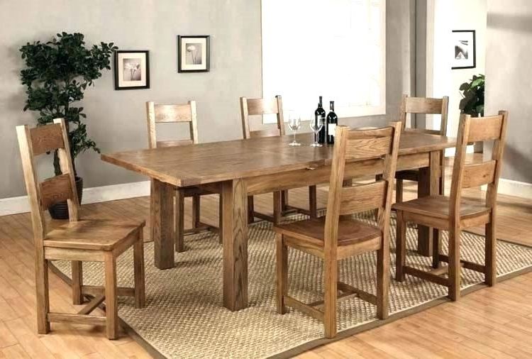 Extendable Dining Tables And 6 Chairs Regarding Most Current Dining Room 6 Chairs Round Table That Seats 6 Black Extendable (View 19 of 20)