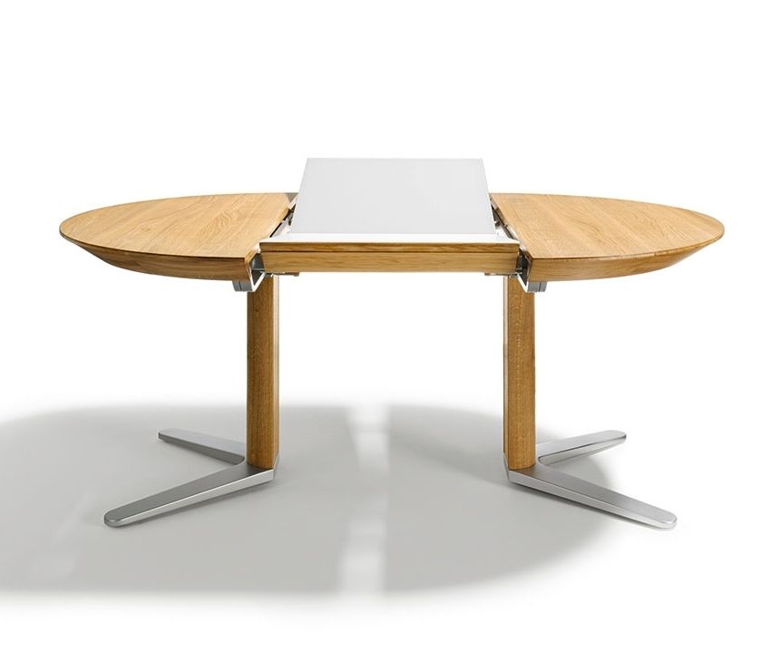 Extendable Round Dining Tables Intended For Widely Used Dining Table Round Extendable – Theradmommy (View 15 of 20)