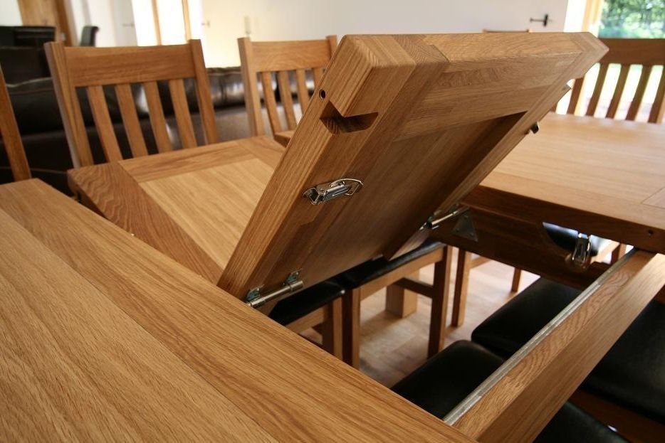 Extending Oak Dining Tables (View 7 of 20)