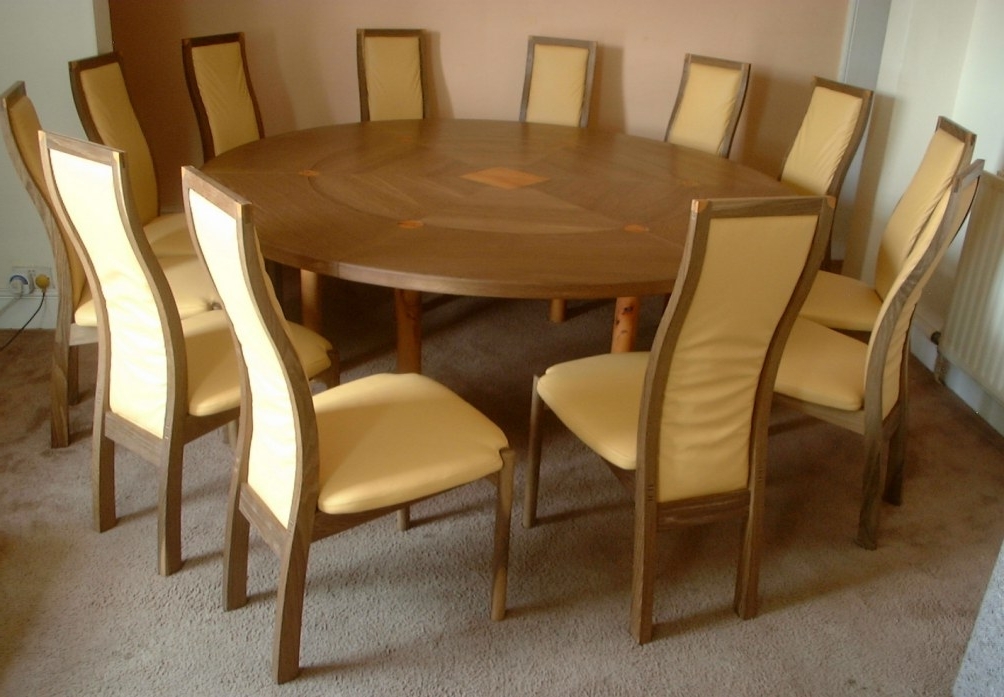 Extending Round Dining Tables Throughout 2018 12 Seater Expanding Circular Dining Table (View 13 of 20)