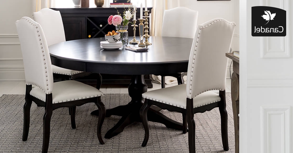 Famous Handcrafted In North America – Kitchen And Dining Room – Canadel With Regard To Grady Round Dining Tables (View 19 of 20)