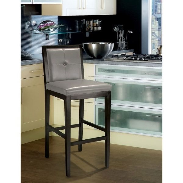 Famous Shop Jameson Grey Leather Bar Stoolchristopher Knight Home For Jameson Grey 5 Piece Counter Sets (View 15 of 20)