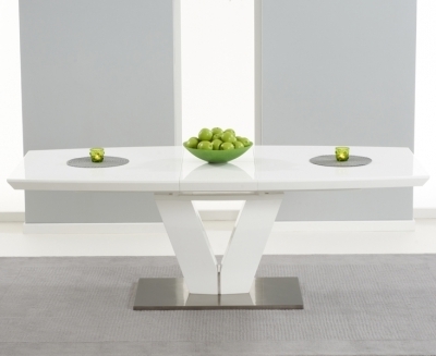 Famous White Dining Tables, White High Gloss Dining Tables For Sale Pertaining To High Gloss Round Dining Tables (View 12 of 20)