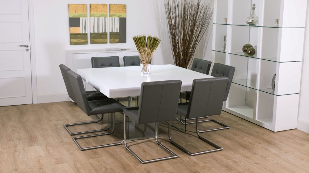 Fashionable 8 Dining Tables With How To Effectively Pick The Finest Square Dining Table For 8 – Blogbeen (View 10 of 20)