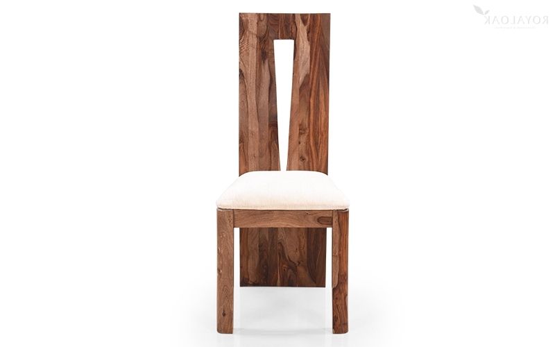 Fashionable Buy Royaloak Coral Dining Chaironline In India – Dining – Chairs Regarding Sheesham Wood Dining Chairs (View 16 of 20)