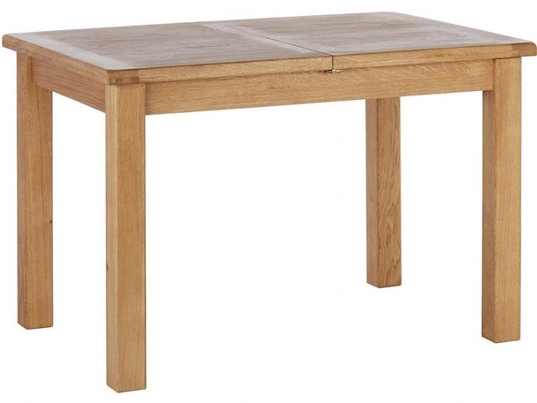 Fashionable Compact Dining Tables Within Winchester Oak Compact Extending Dining Table – Furniture Barn (View 19 of 20)