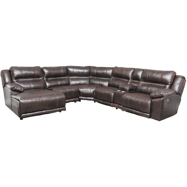 Fashionable Jackson 6 Piece Power Reclining Sectionals Throughout Bergamo 6 Piece Power Reclining Sectional With Adjustable Headrest (View 1 of 15)