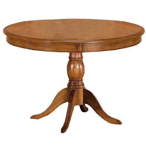 Fashionable Round Oak Kitchen Table Set (View 19 of 20)