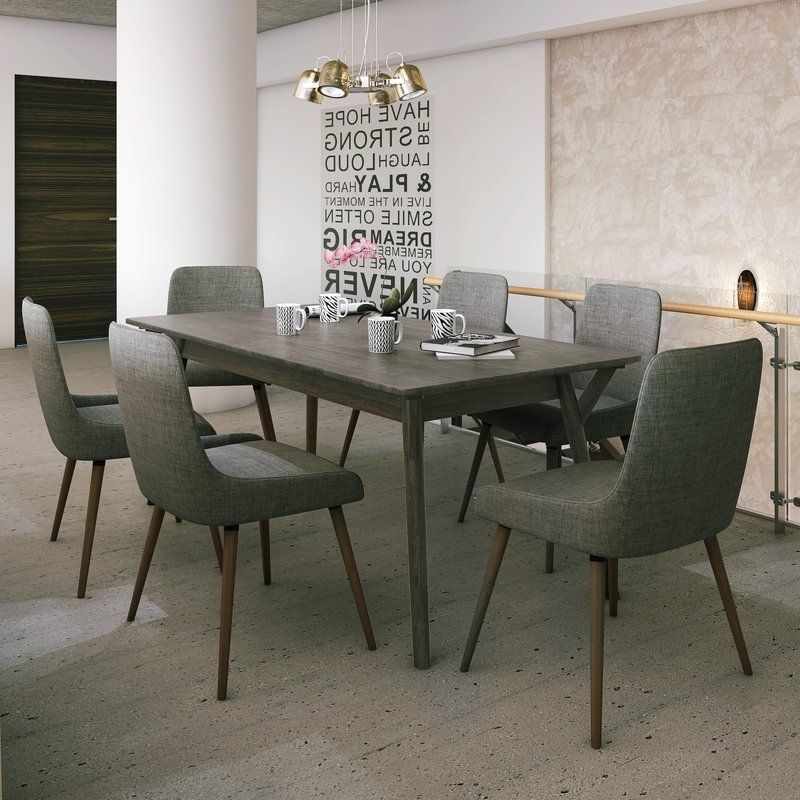 Featured Photo of 20 Ideas of Helms 7 Piece Rectangle Dining Sets with Side Chairs