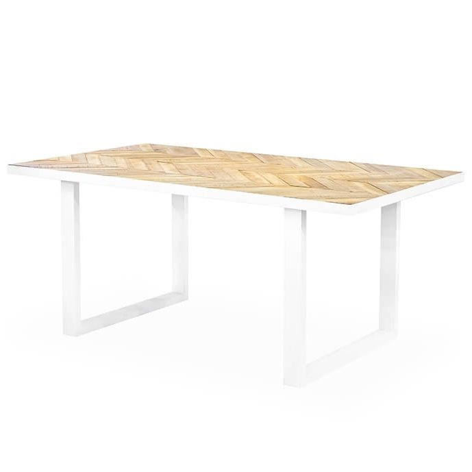 Favorite Parquet Dining Tables For Parquet Modern Rectangular Dining Table (View 2 of 20)