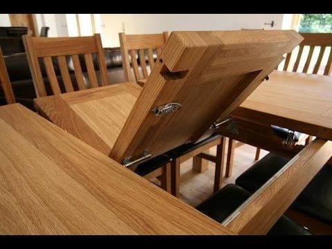Favorite Square Extending Dining Tables Intended For Expandable Dining Room Table – Youtube (View 18 of 20)