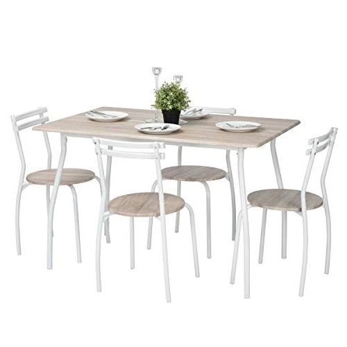 Gavin 6 Piece Dining Sets With Clint Side Chairs In Latest Dining Tables And Chairs: Amazon.co.uk (Photo 1 of 20)