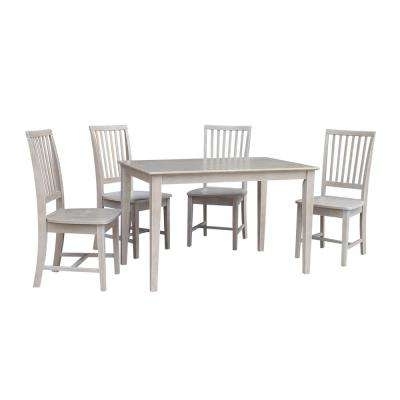 Gray – Dining Room Sets – Kitchen & Dining Room Furniture – The Home Pertaining To Recent Craftsman 5 Piece Round Dining Sets With Uph Side Chairs (Photo 9 of 20)